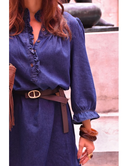 SASU HELI FONCER JEANS BLOUSE