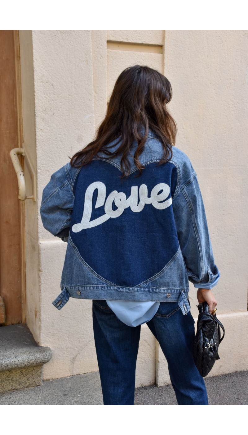 Veste Jean Love NELLA Veste Jean Love NELLA