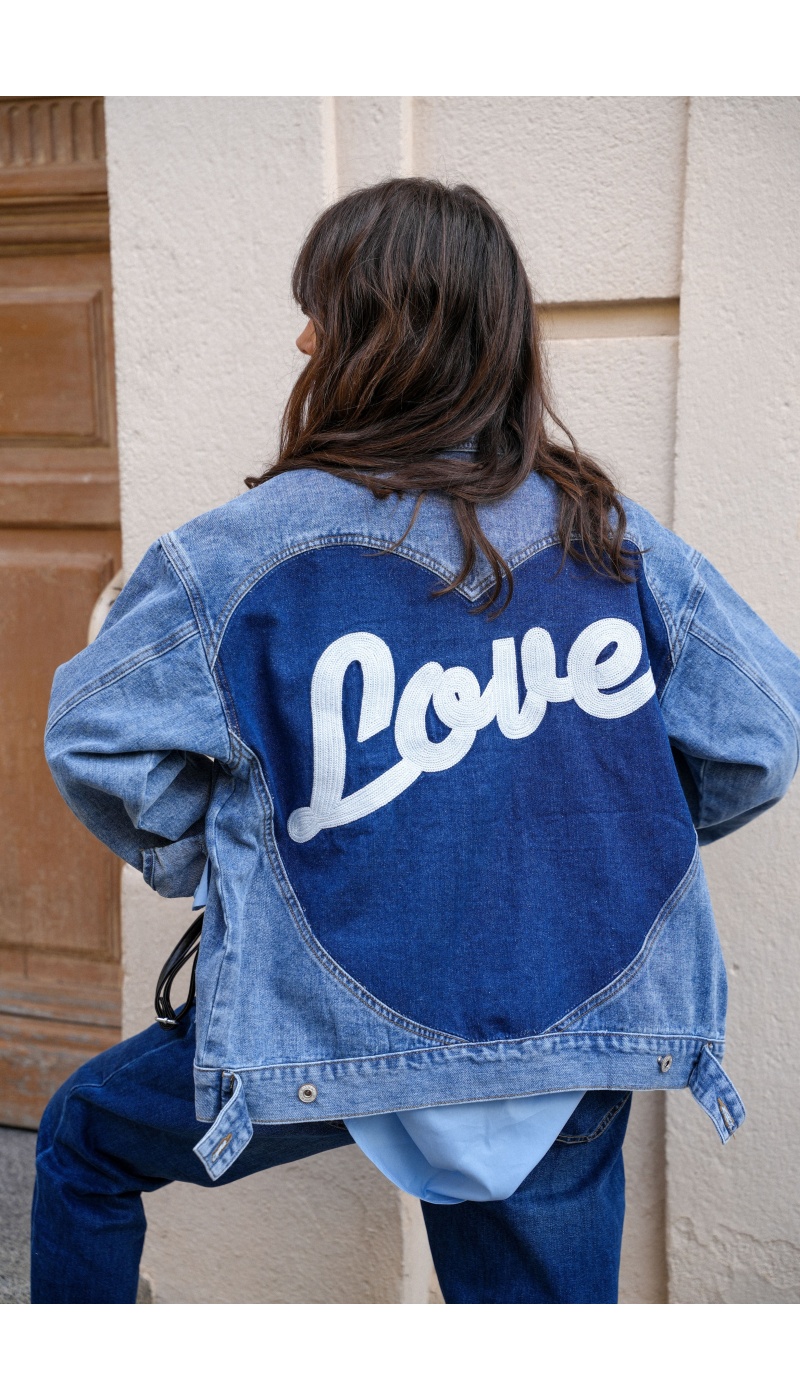 Veste Jean Love NELLA Veste Jean Love NELLA