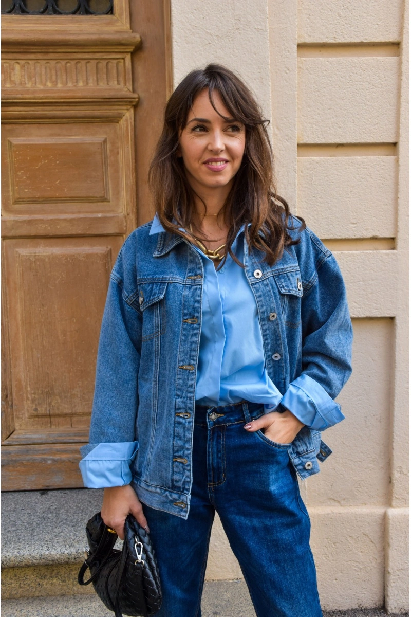 musy muse LOVE BLEU VESTES FEMME 2