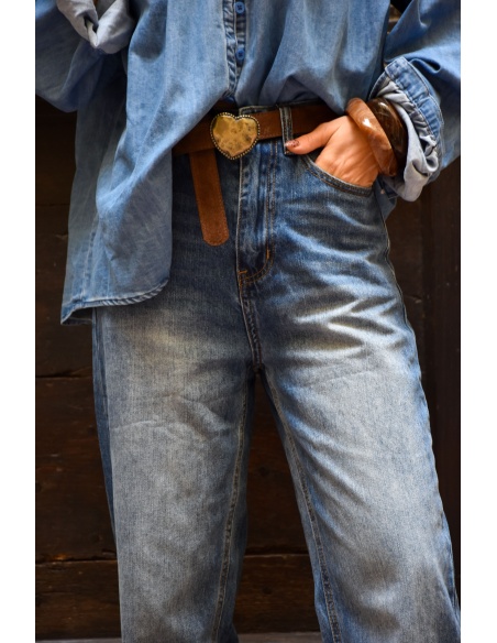 3d denim  BLEU JEANS FEMME