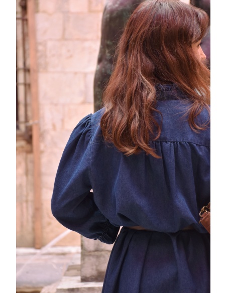 SASU HELI FONCER JEANS BLOUSE