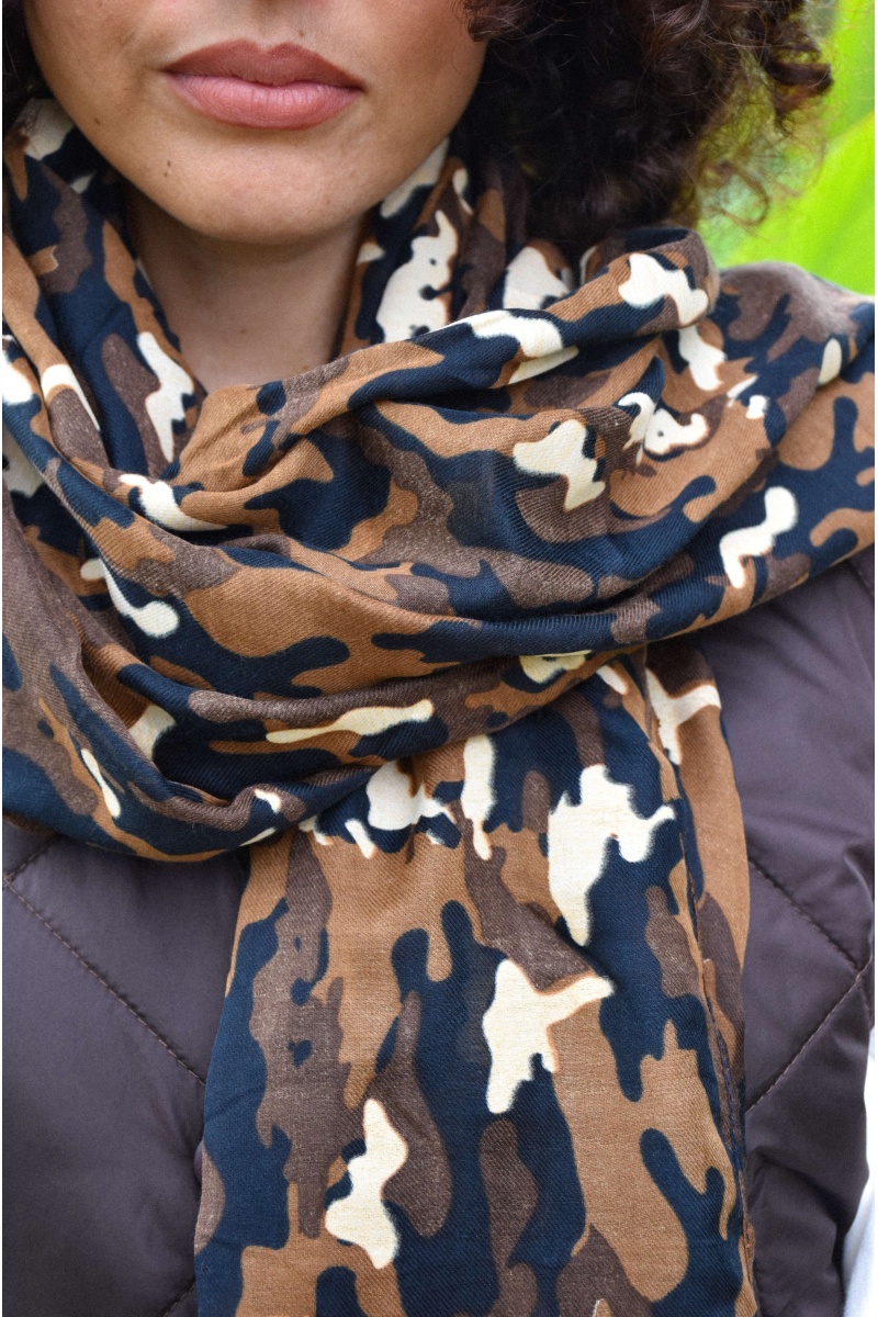 best daisy CAMOUF CAMEL ECHARPES 2