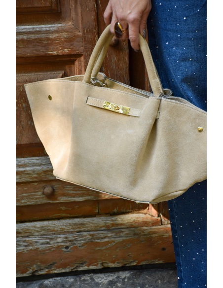 Sac Daim Beige ROMY