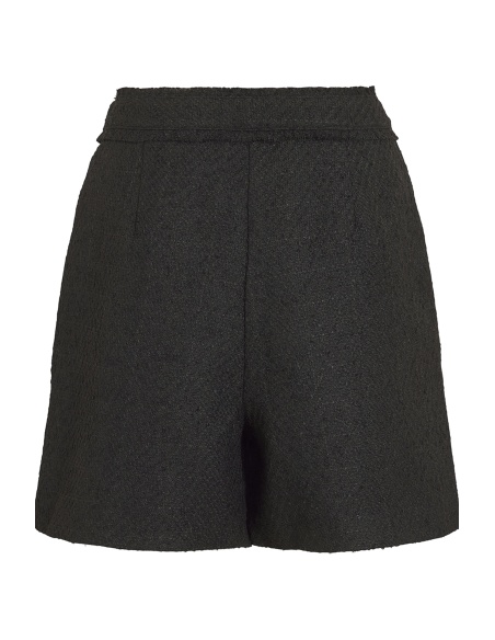 Short Tweed Noir VIBLANCA