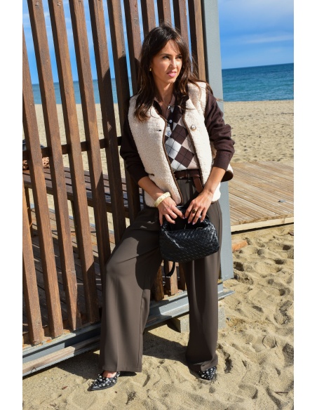 misskoo bacplus sas  KAKIFO PANTALON FEMME