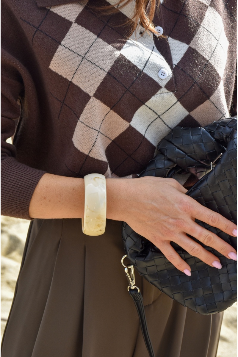 j'aime gemme - laura  ECRU BRACELETS