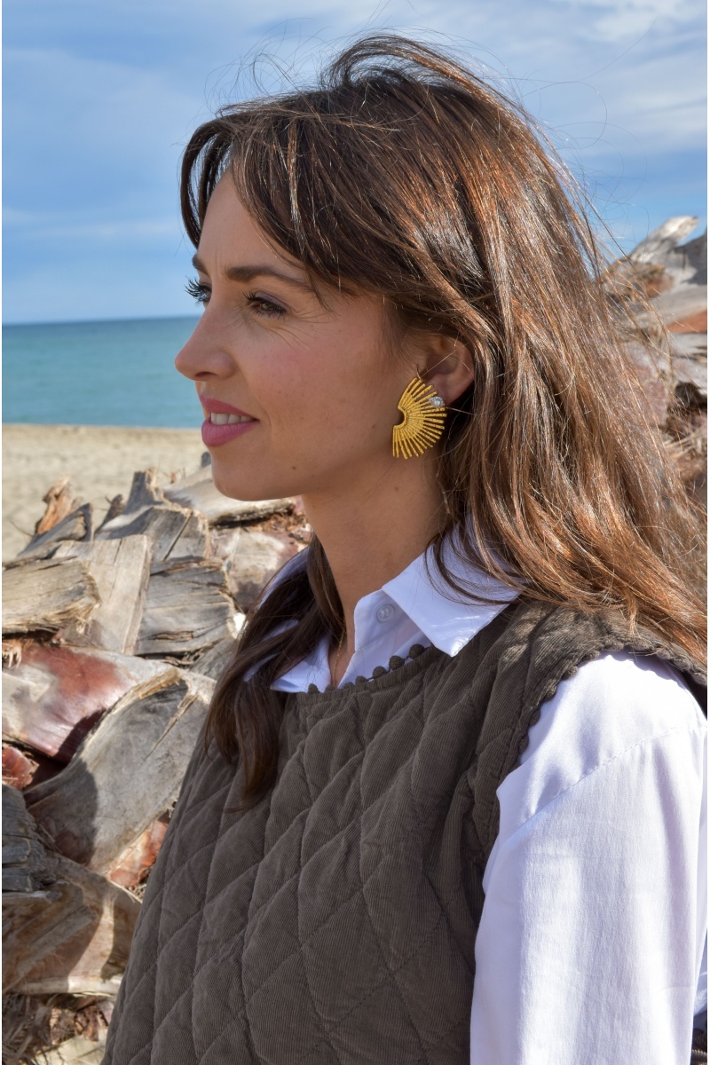 Boucles d'Oreilles Soleil AUDE