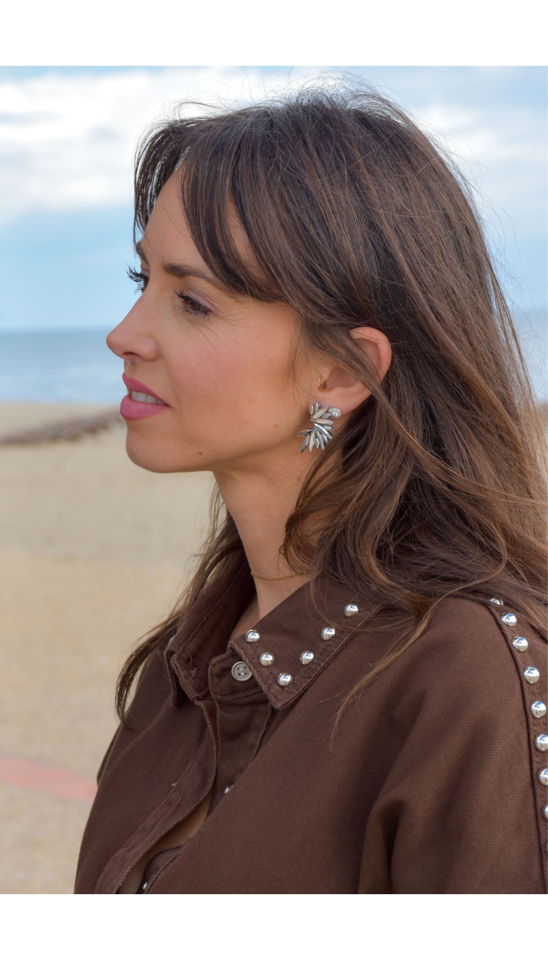 Boucles d'Oreilles Strass MARGOT