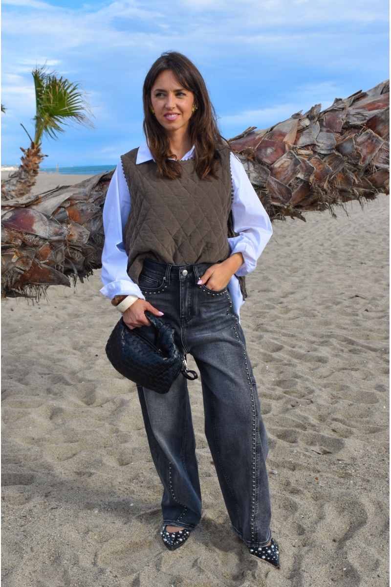 Jean Clouté Gris ALESSIA 2