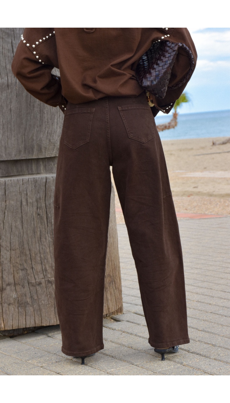 Jean Clouté Marron ALESSIA