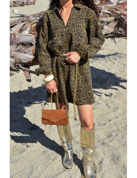 PRESSPLAY JEAN LEOPAR ROBES FEMME