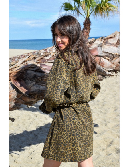 Robe Léopard Jean SILVIA