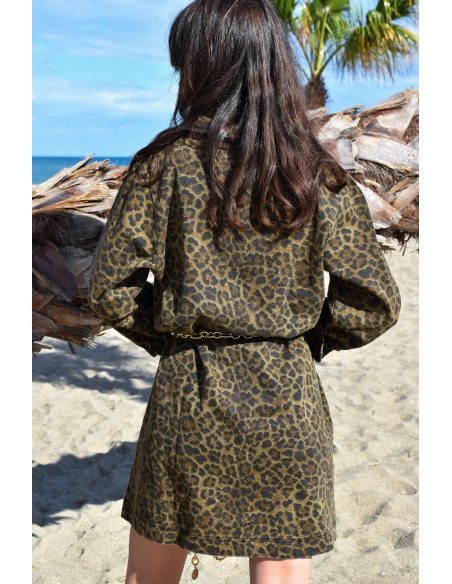 PRESSPLAY JEAN LEOPAR ROBES FEMME