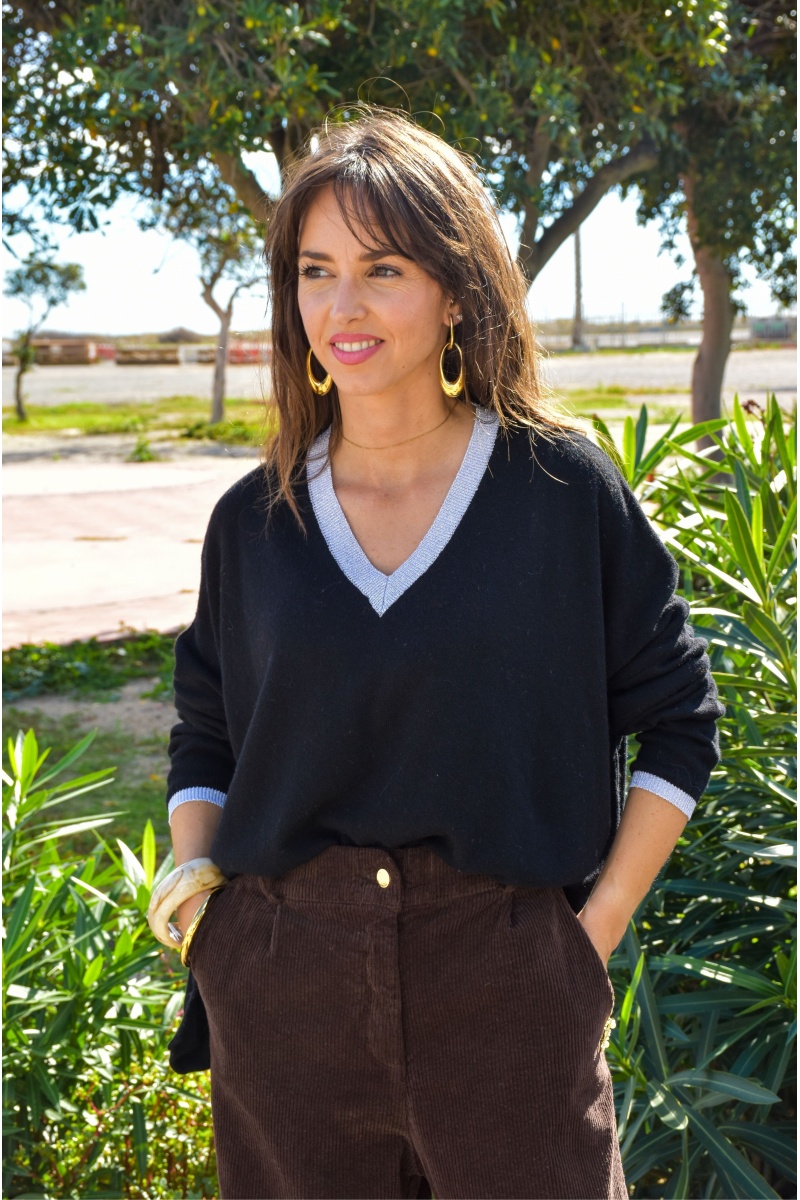 Pull Noir Banditas GANU