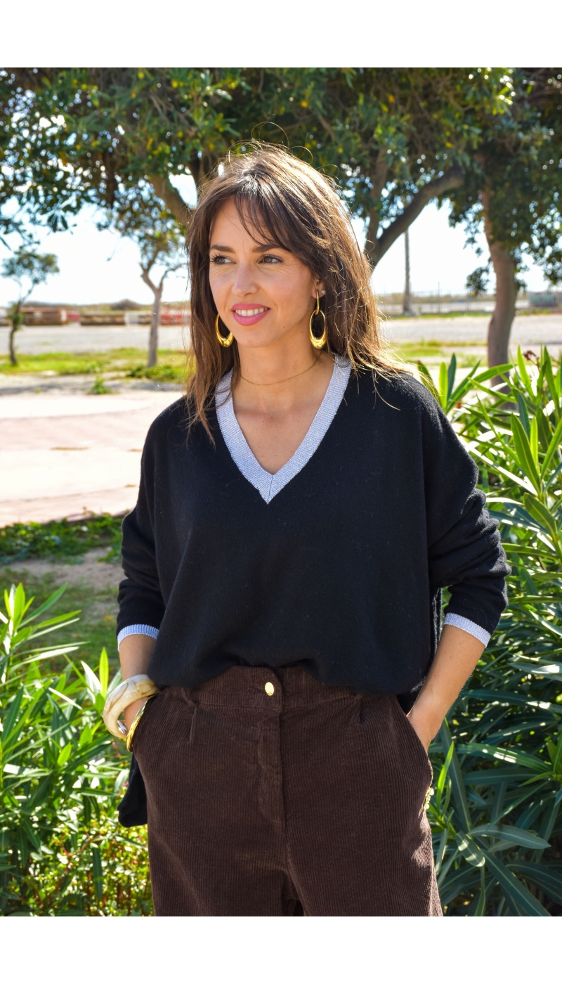 Pull Noir Banditas GANU Pull Noir Banditas GANU