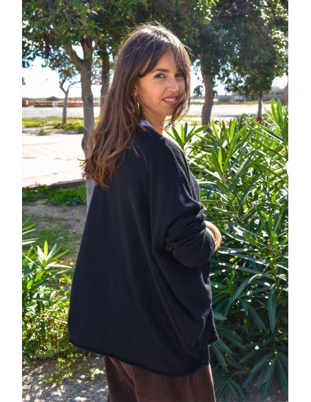 Pull Noir Banditas GANU