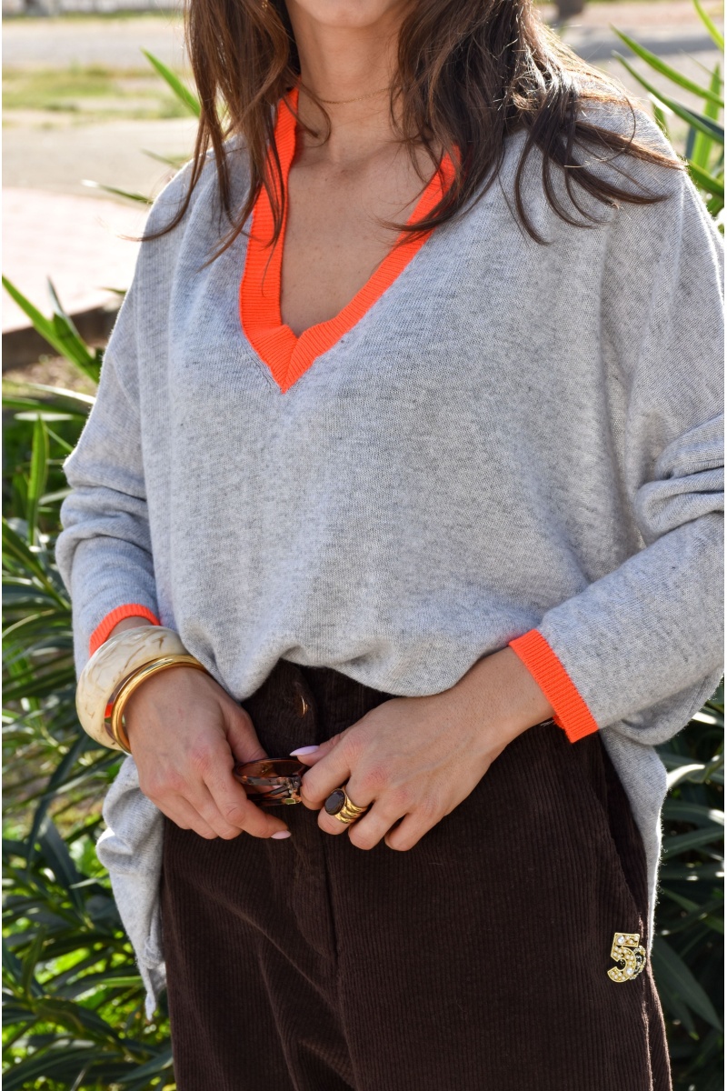 Pull Gris Banditas GANU