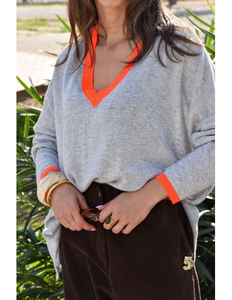 Pull Gris Banditas GANU