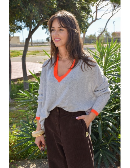 Pull Gris Banditas GANU