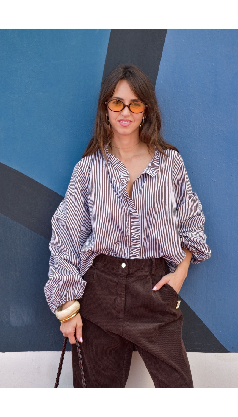 w.studio RAYE BL/CAM CHEMISIER