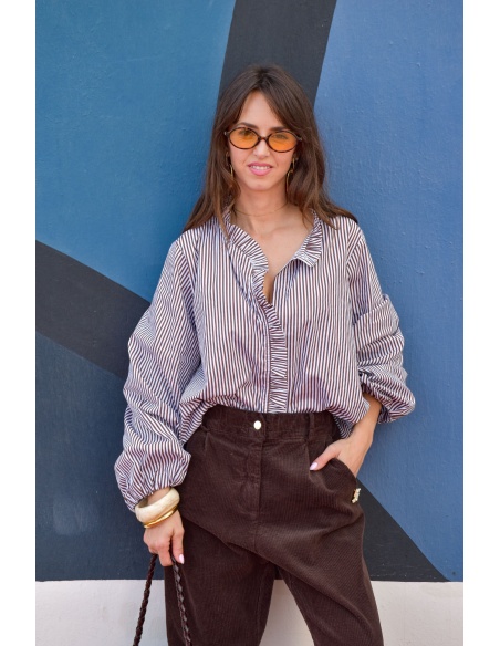 w.studio RAYE BL/CAM CHEMISIER