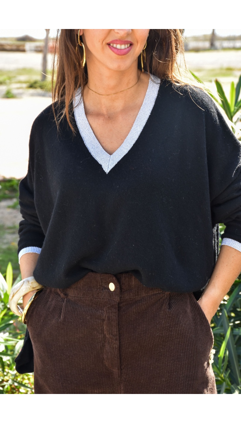 Pull Noir Banditas GANU Pull Noir Banditas GANU