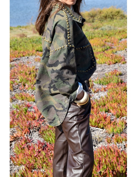 unicorn CAMOUF KAKI VESTES FEMME