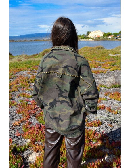 unicorn CAMOUF KAKI VESTES FEMME