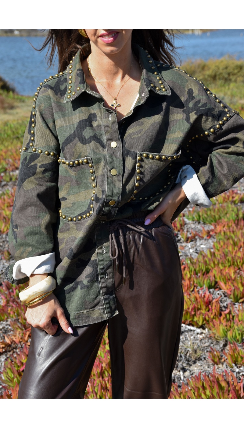 unicorn CAMOUF KAKI VESTES FEMME