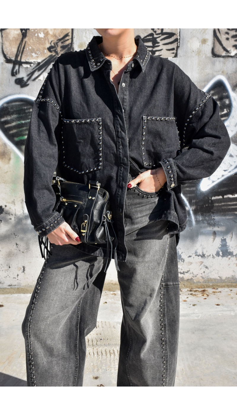 Veste Jean Noire PORZIA Veste Jean Noire PORZIA