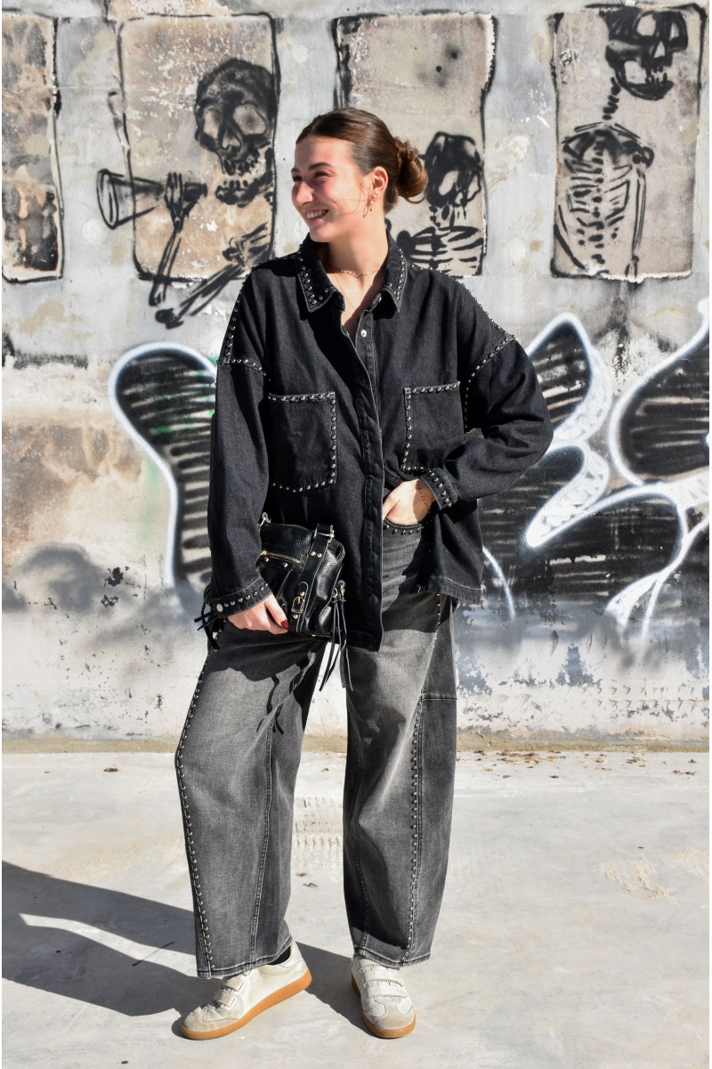 Veste Jean Noire PORZIA 2