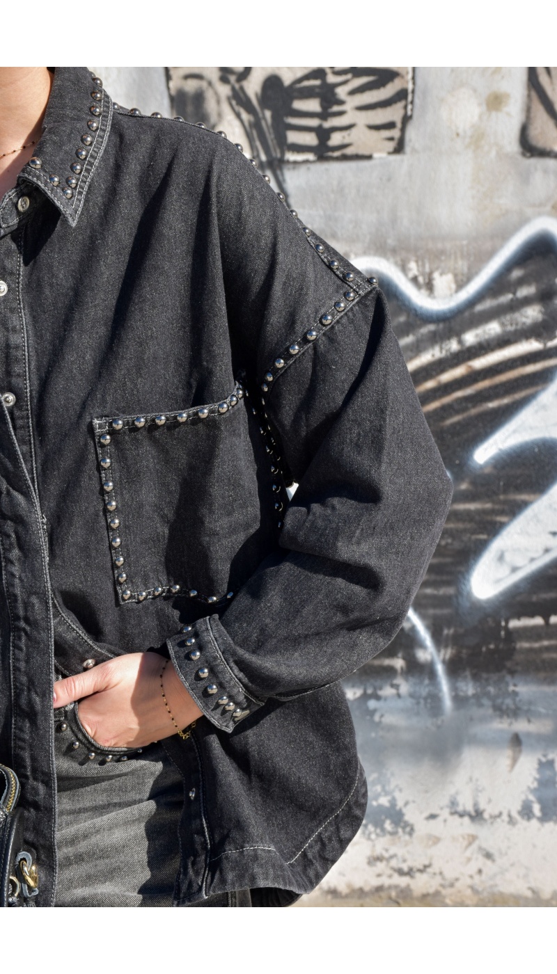 Veste Jean Noire PORZIA Veste Jean Noire PORZIA