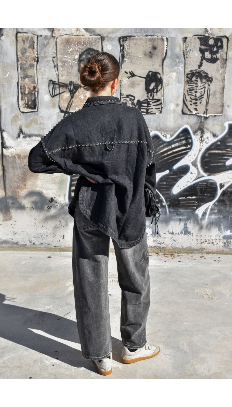 Veste Jean Noire PORZIA Veste Jean Noire PORZIA