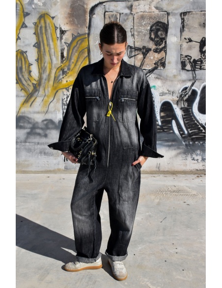 Combinaison Jean Noir NILO