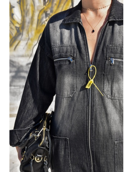 Combinaison Jean Noir NILO