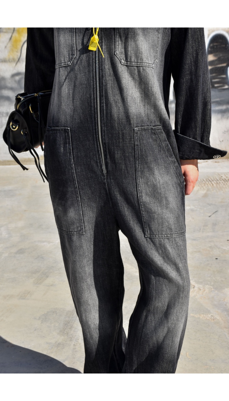 Combinaison Jean Noir NILO Combinaison Jean Noir NILO