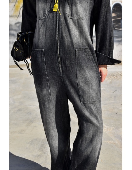 Combinaison Jean Noir NILO