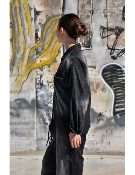 Combinaison Jean Noir NILO