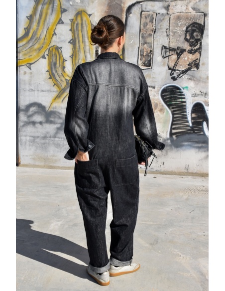 Combinaison Jean Noir NILO
