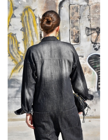 Combinaison Jean Noir NILO