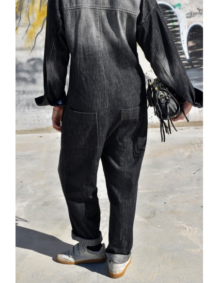 Combinaison Jean Noir NILO