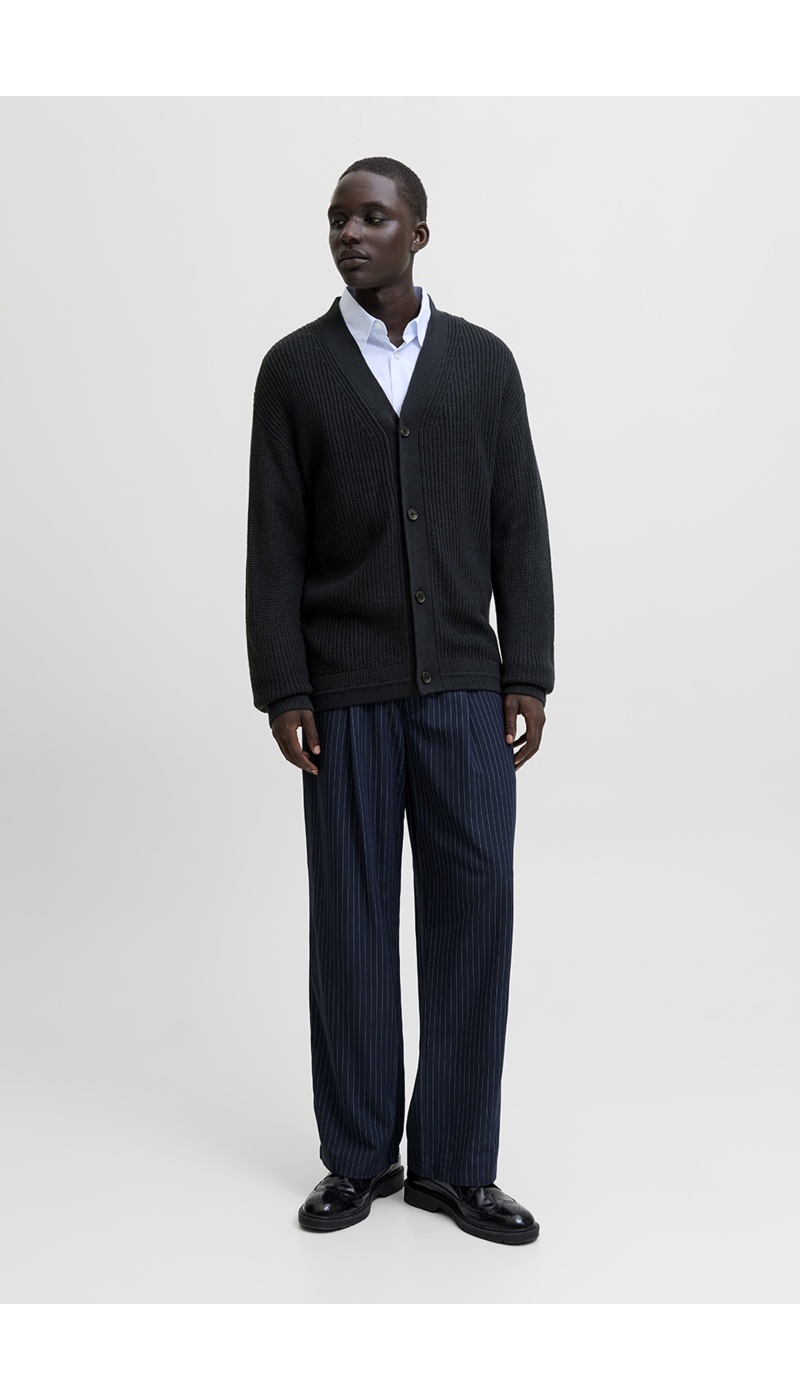 Navy Knit Vest JJCONNOR Jack&Jones - 1 | TOPS