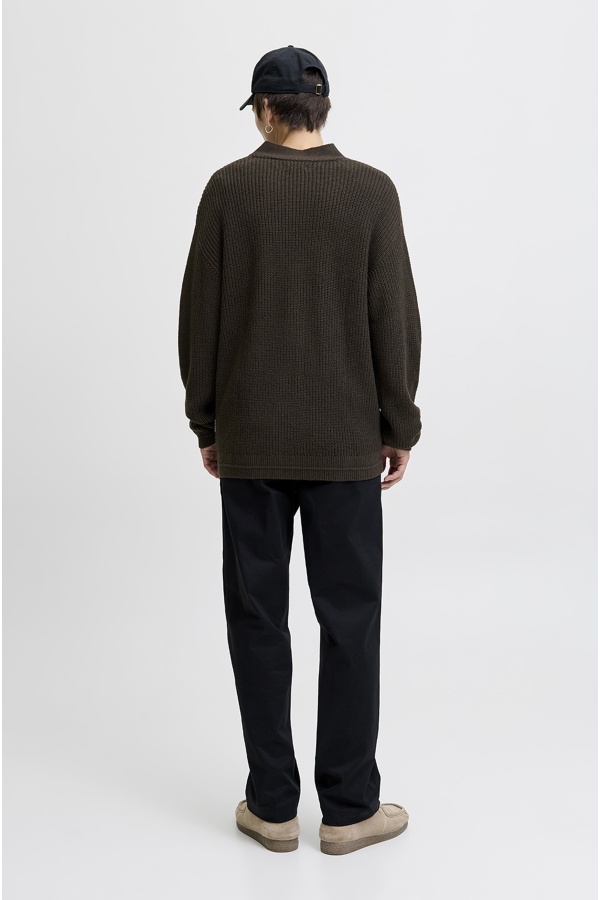 Colete de malha marrom JJCONNOR Jack & Jones - 1 | TOPS 2