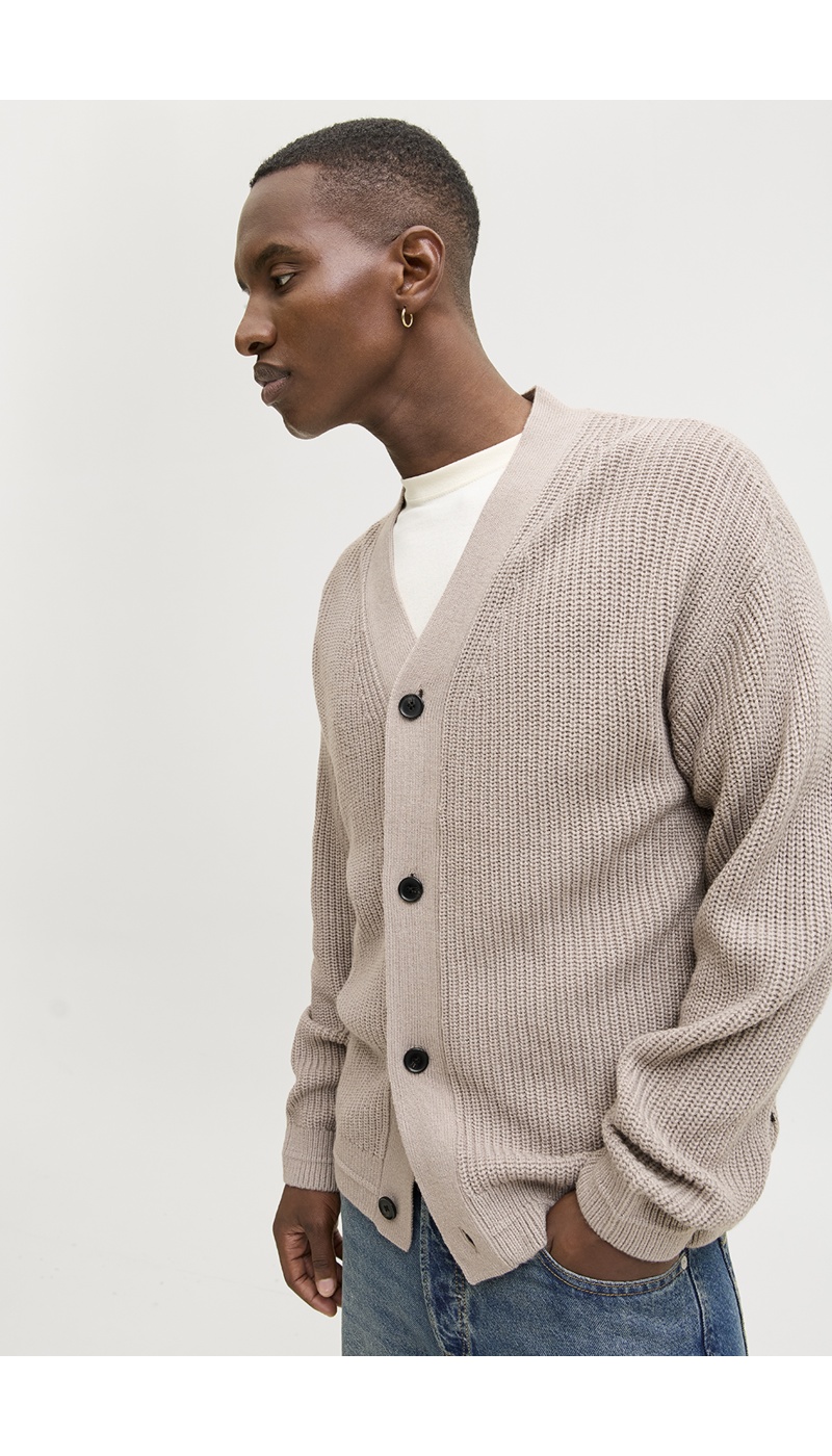 Ecru knit cardigan JJCONNOR Jack&Jones - 4 | TOPS
