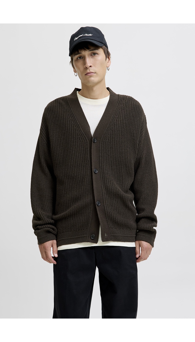 Cárdigan de punto marrón JJCONNOR Jack&Jones - 4 | TOPS