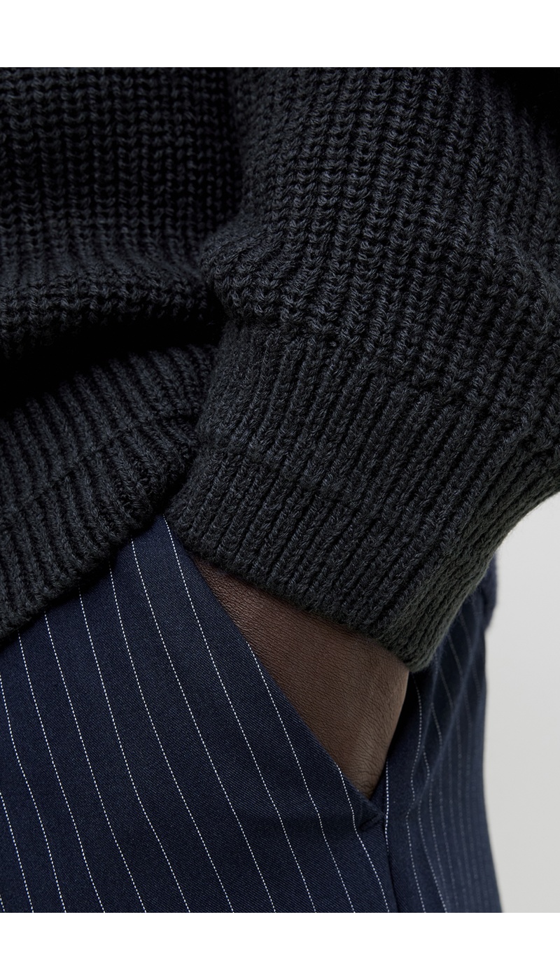 Navy Knit Vest JJCONNOR Jack&Jones - 6 | TOPS