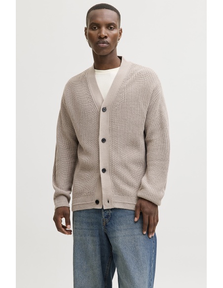 Ecru knit cardigan JJCONNOR Jack&Jones - 3 | TOPS