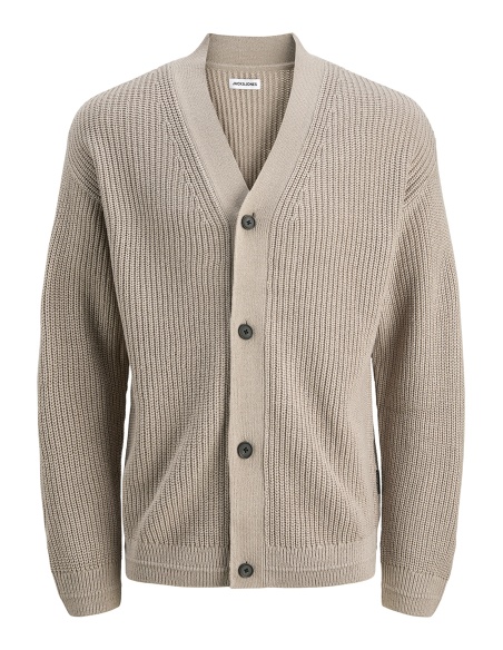 Ecru gestrickte Strickjacke JJCONNOR Jack&Jones - 7 | TOPS