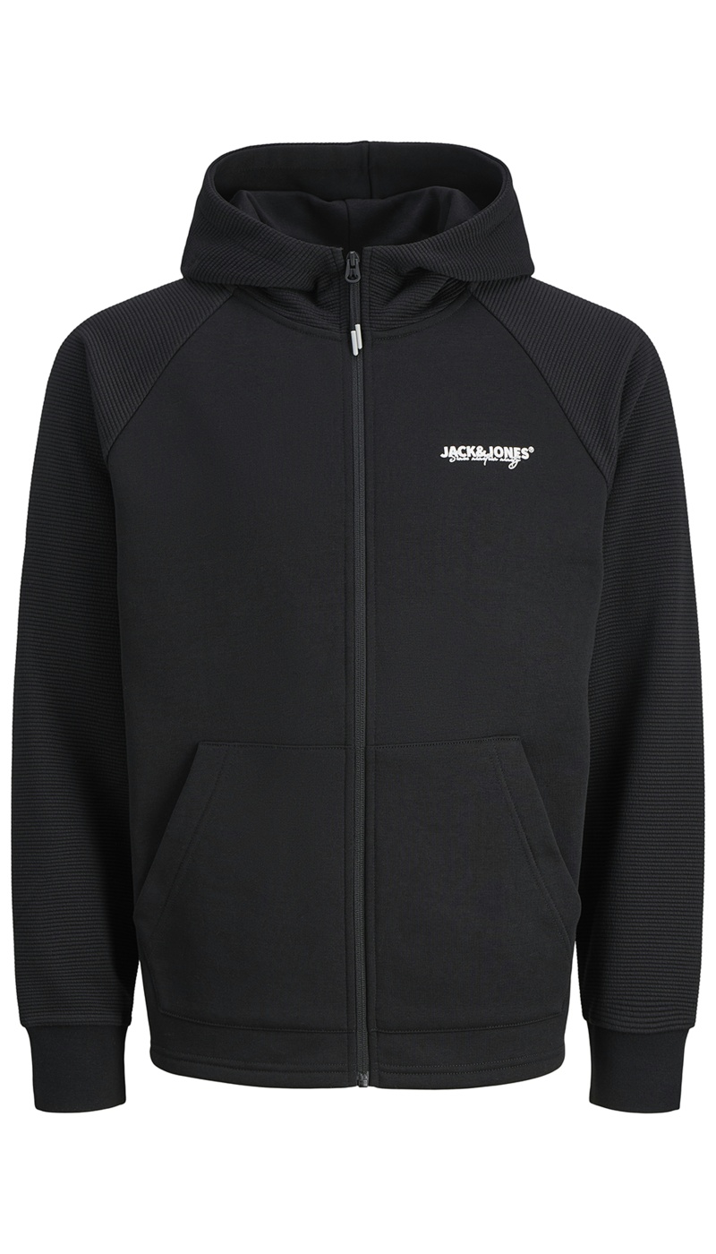 JACKandJONES  BLACK SWEAT JACKandJONES  BLACK SWEAT